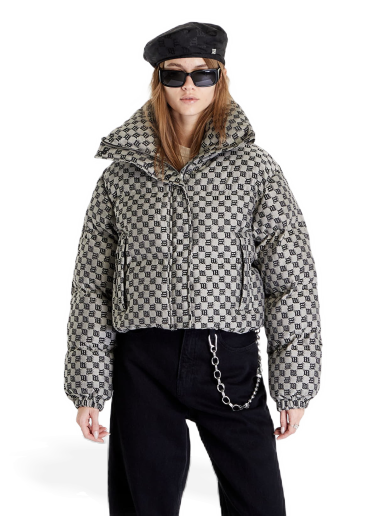 Pernata jakna MISBHV Monogram Jacquard Canvas Puffer Siva | 3121W415