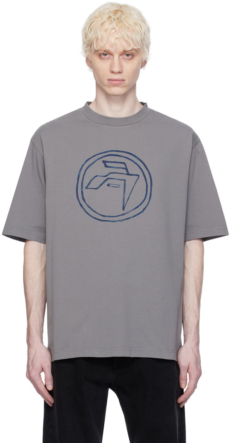 Majica kratkih rukava Ambush Emblem T-Shirt Siva | BMAA007S24JER0010945