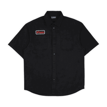 Košulja Pleasures Playboy x Film Crew Work Shirt Crna | P22PB023 BLAC, 0