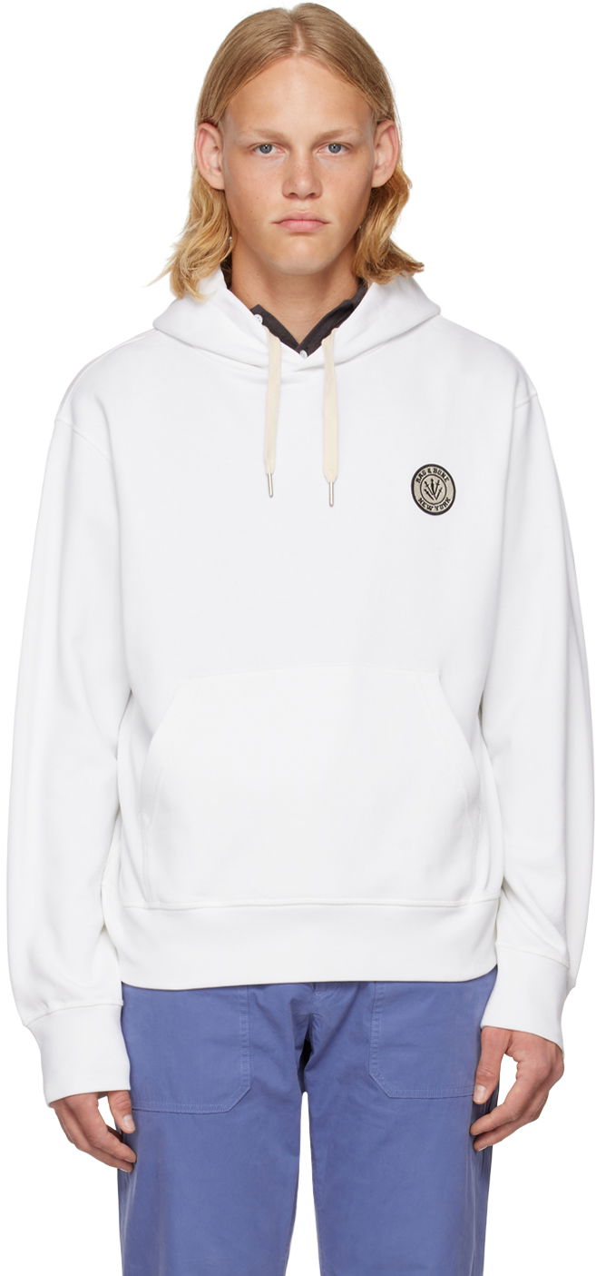Dukserice rag & bone Rag & Bone Dagger Hoodie Bijela | MBC22HT062NY62, 0