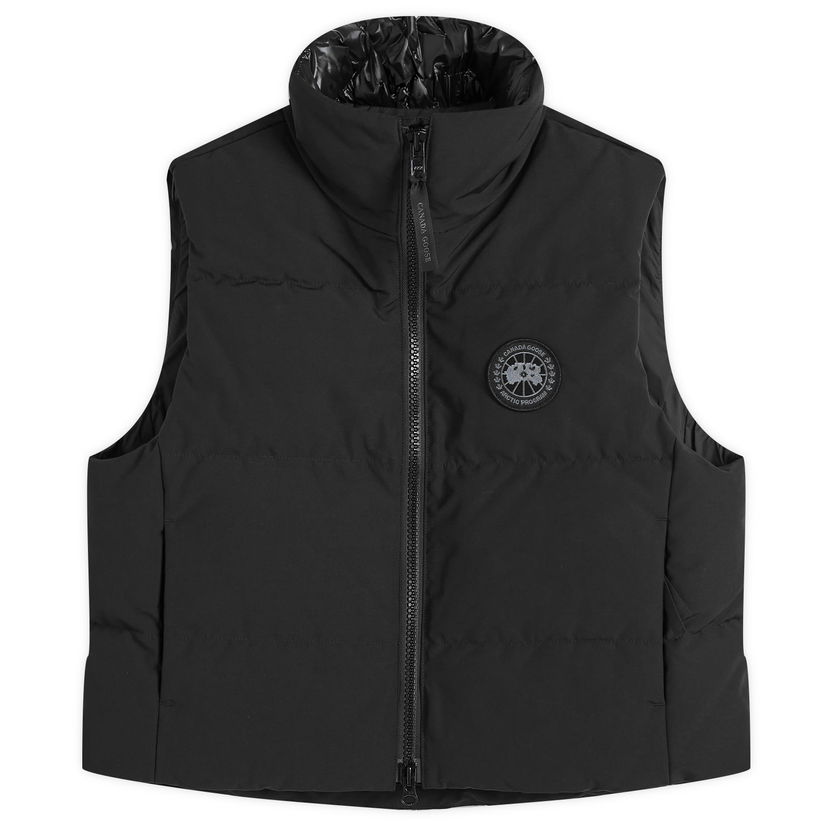 Prsluk Canada Goose Grandview Cropped Vest Crna | 2267WB-61-2024AA