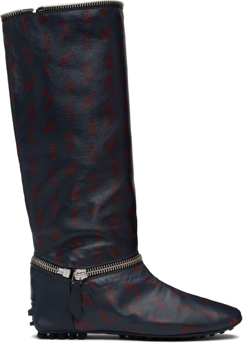 Tenisice i cipele KIKO KOSTADINOV Kiko Kostadinov Modular Driving Boots Tamnoplava | KKWAW25FT03-193