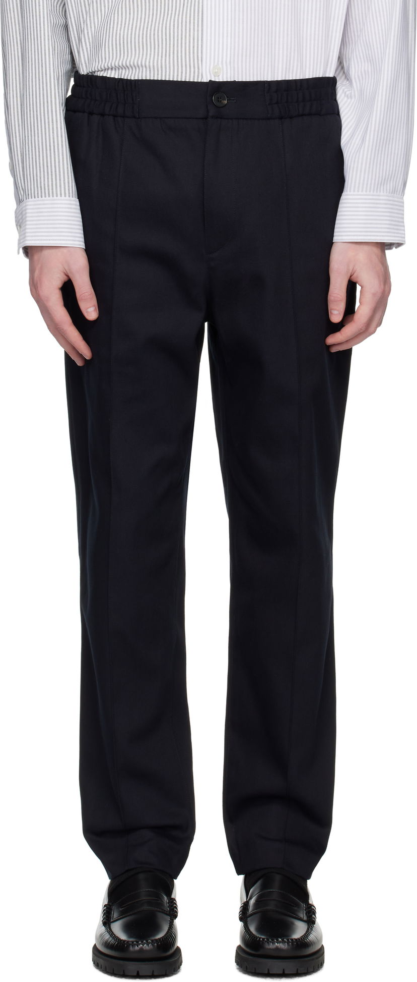 Hlače A.P.C. A.P.C. Joaquin Dress Pants Tamnoplava | COFCO-H08454