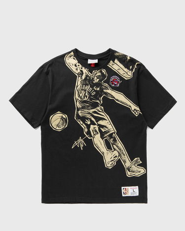 Majica kratkih rukava Mitchell & Ness Toronto Raptors Vince Carter Vintage Logo Player T-Shirt Crna | NN12306-TRABLCK, 0