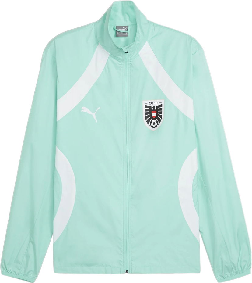 Jakna Puma Austria Pre-match Woven Football Jacket Tirkiz | 774172-07