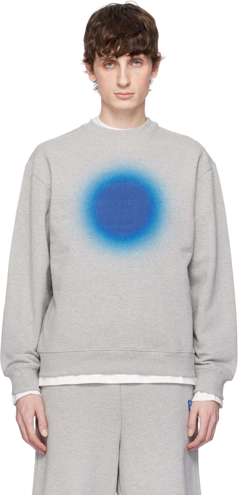 Dukserice ADER ERROR ADER error Eternity Product Sweatshirt Siva | BO01SSSW0102GR