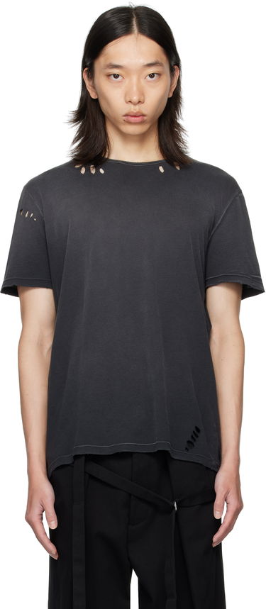 Majica kratkih rukava Ann Demeulemeester Ann Demeulemeester Eternal Eagle Baptist Distressed T-Shirt Crna | B0013414-FA638-098, 0