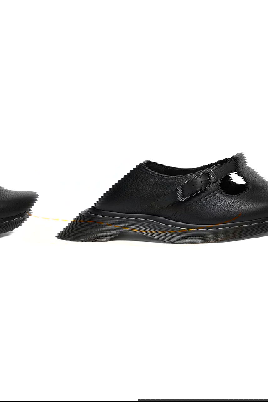 Tenisice i cipele Dr. Martens Polley Leather Mary Jane flat-heeled Shoes Crna | DM41408001, 0