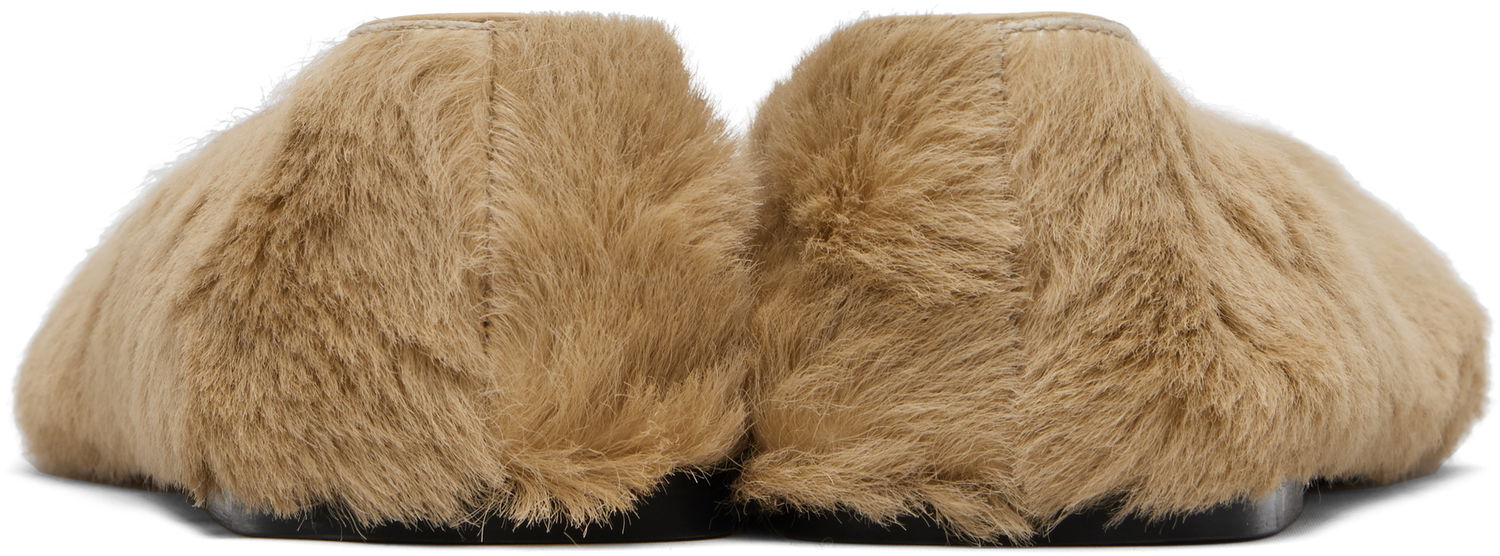 Odjeća The Row The Row Square Toe Ballerina Flats Bež | F1598-L316, 1