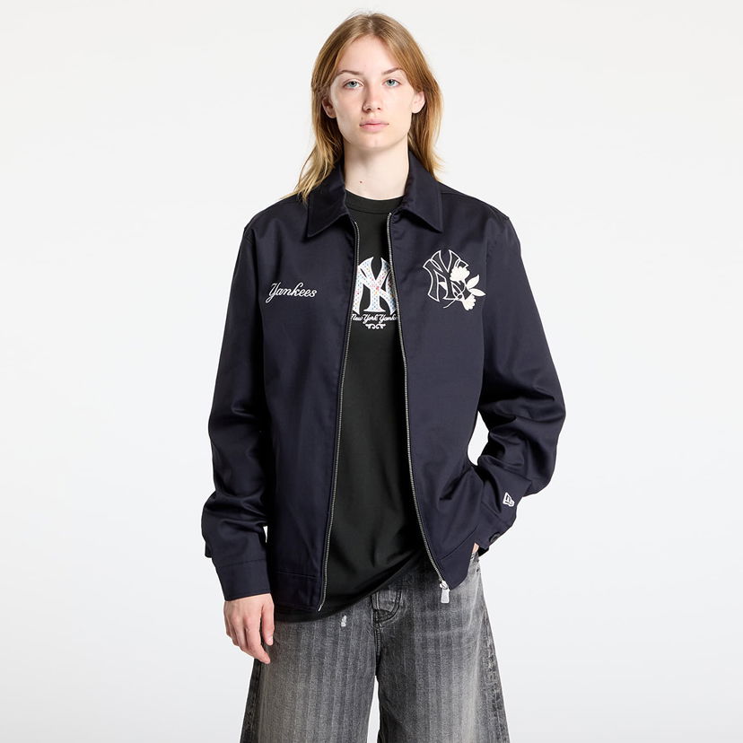 Jakna New Era New Era New York Yankees MLB Collared Jacket Tamnoplava | 60667816