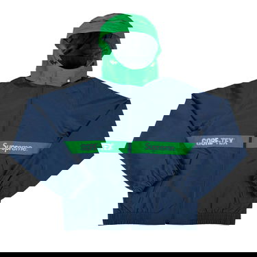 Jakna Supreme Gore-Tex Court Jacket Plava | FW18J62 WHITE, 1