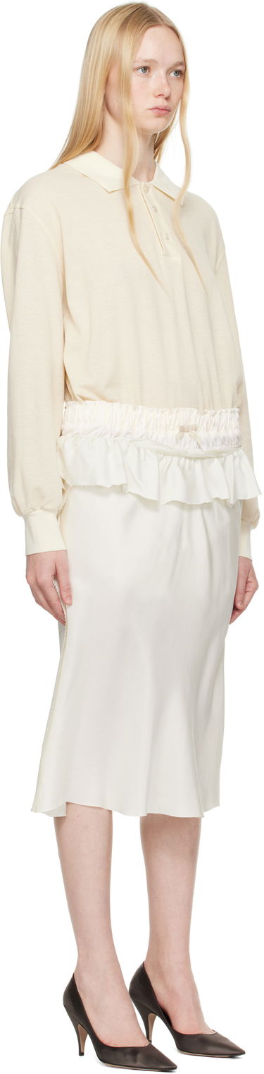 Suknja Maison Margiela Maison Margiela Paneled Midi Dress Bijela | S51DD0037 MTJ030, 1