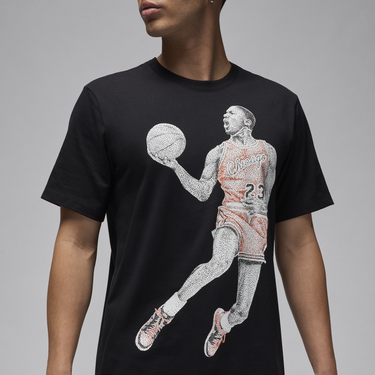 Majica kratkih rukava Jordan Jordan Graphic Tee Crna | FZ1936-010, 3