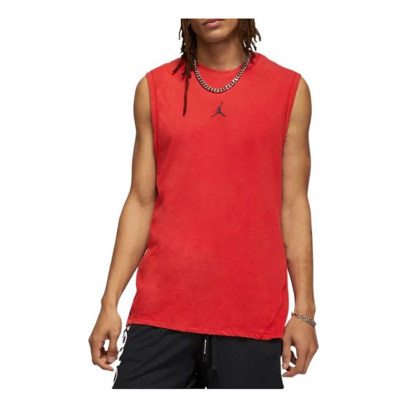 Majica bez rukava Jordan Sport Sleeveless Top Crvena | DM1828-687