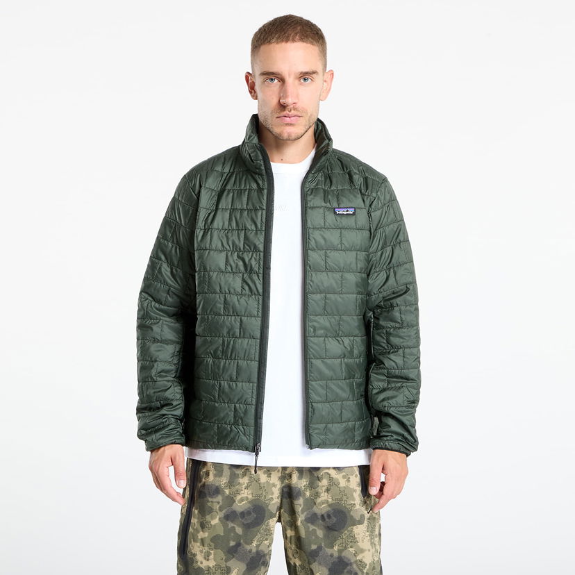 Pernata jakna Patagonia Nano Puff Jacket Zelena | 84213 OLGG