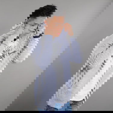 Dukserice Thrasher Magazine Logo Zip Hoody Siva | 114123, 0