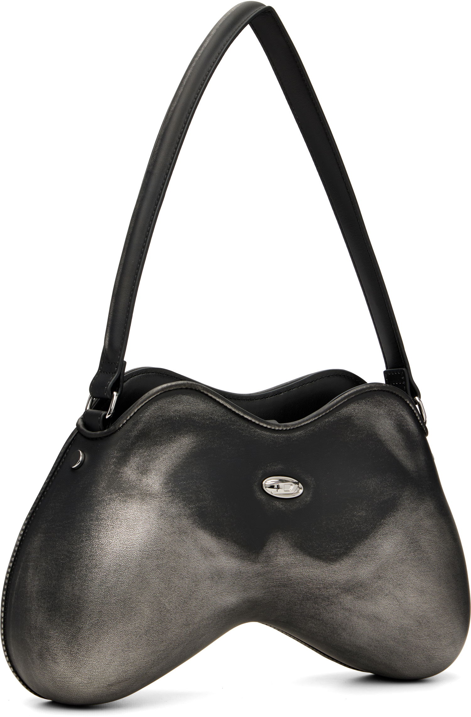 Torba za rame Diesel Double-D Shoulder Bag Crna | X10327 P8241, 1