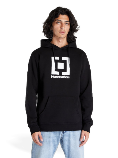 Dukserice Horsefeathers Leader Sweatshirt Crna | SM1212A