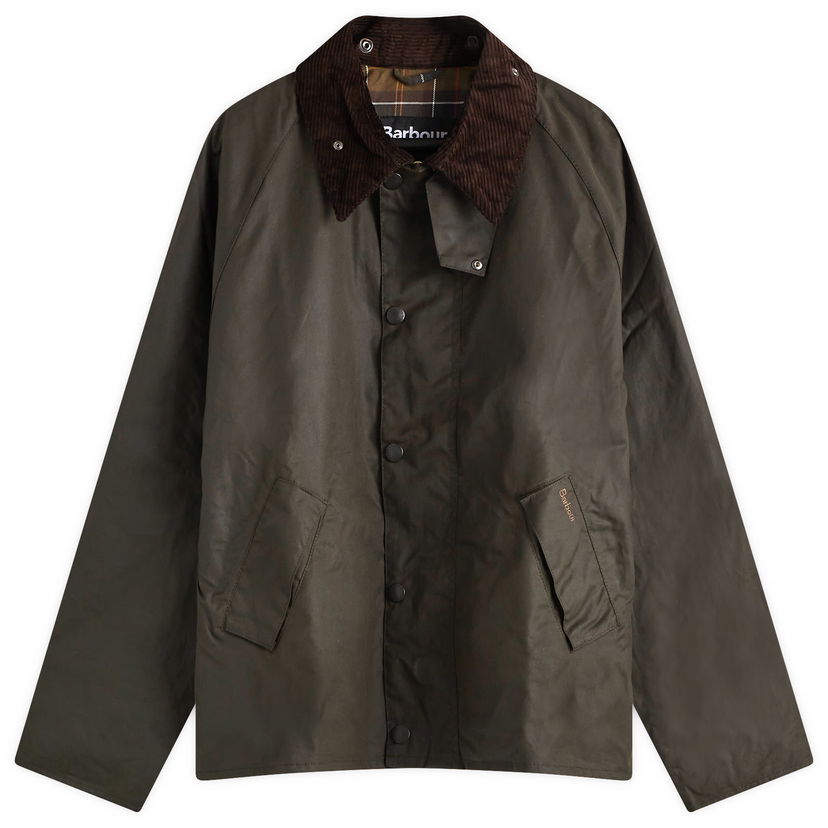 Jakna Barbour Men's OS Transport Wax Zelena | MWX1678OL51