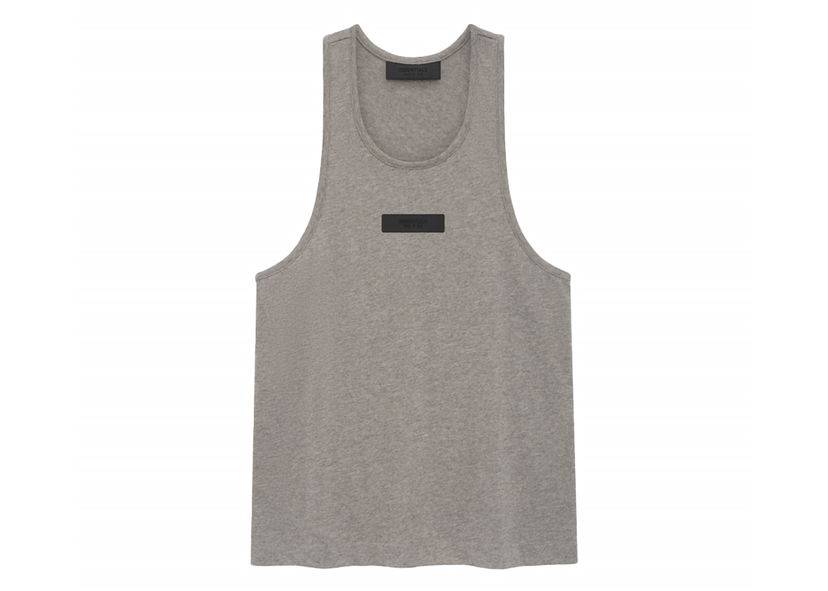 Majica bez rukava Fear of God Core Collection Tanktop Heather Grey Siva | 125SU245491FW