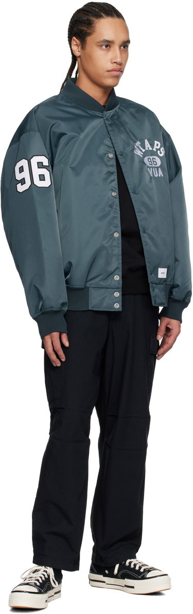 Bomber jakna WTAPS WTAPS Nylon Team Jacket Zelena | 251TQDT-JKM02, 3
