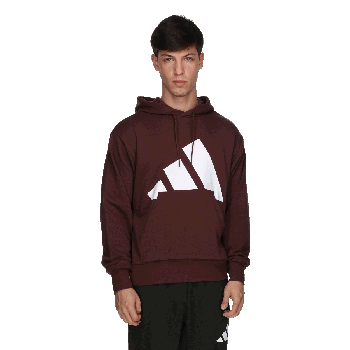 Dukserice adidas Originals Men's Hoodie Tamnocrvena | JE8897, 0