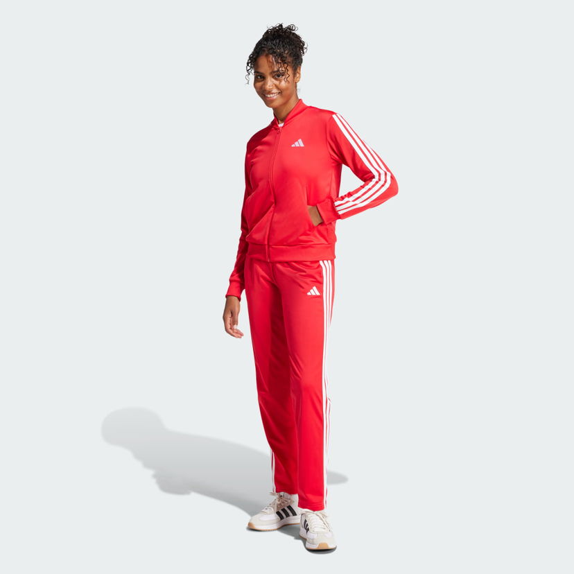 Trenerka adidas Performance Essentials 3-Stripes Track Suit Crvena | JD2684