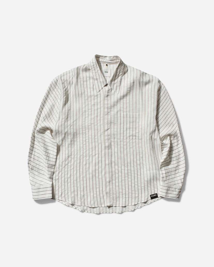 Košulja OAMC Cronos Striped Shirt Bijela | OA5SMS08APTR368002 002
