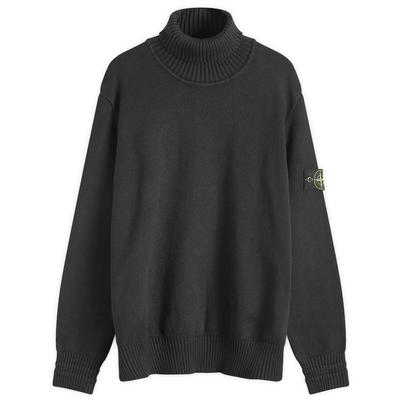Džemper Stone Island Stone Island Cotton Turtleneck Knit, Large Crna | 8115505A2-V0029