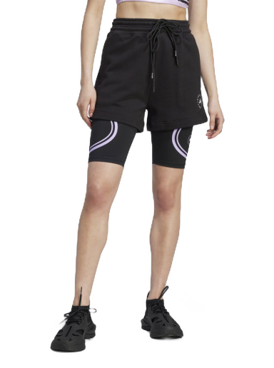 Kratke hlače adidas Originals by Stella McCartney TrueCasuals Terry Shorts Crna | IK9093