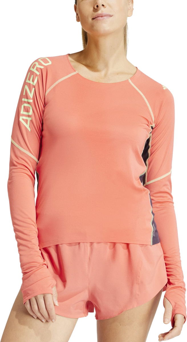Majica kratkih rukava adidas Originals adidas EKIDEN LS Bež | is0700