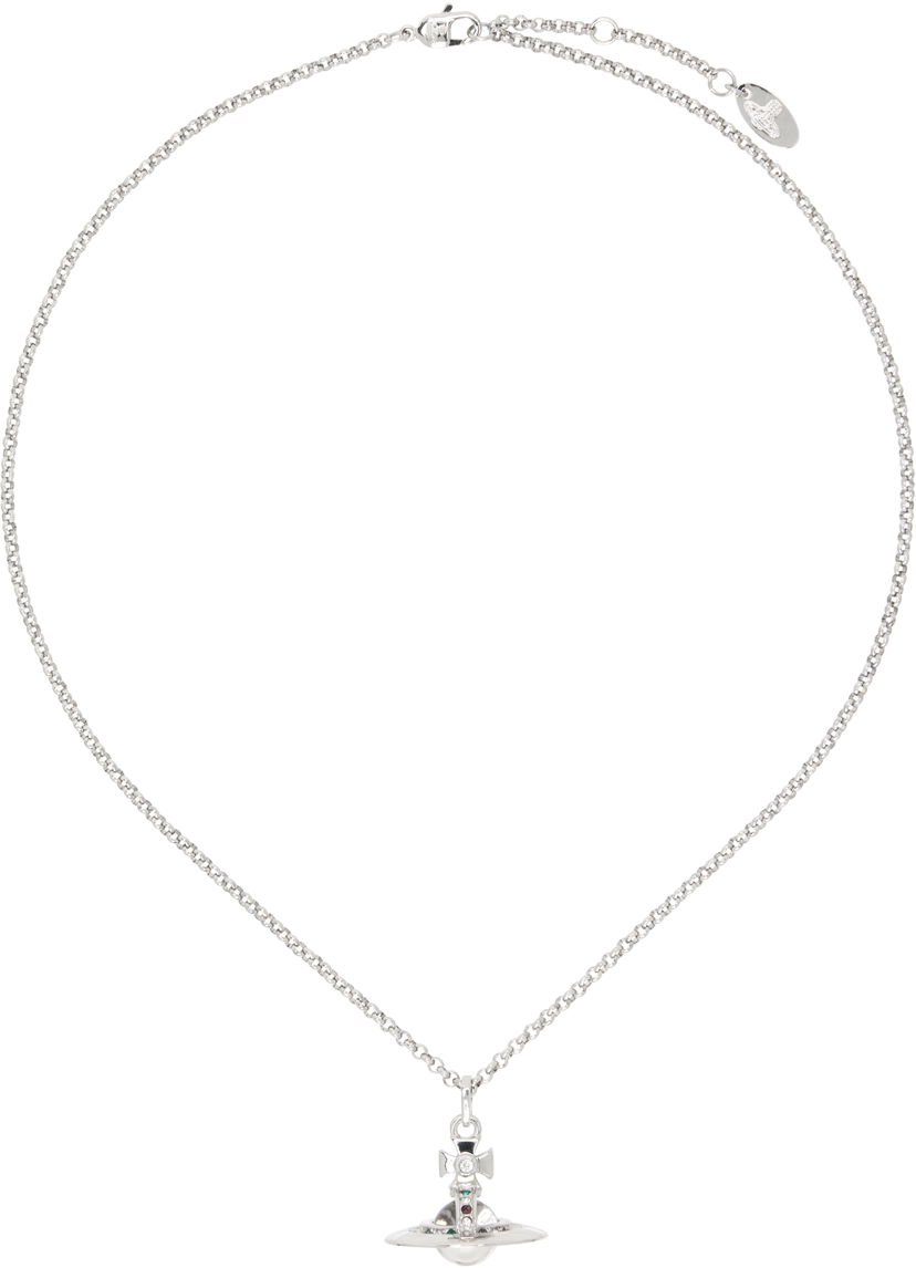 Ogrlica Vivienne Westwood Vivienne Westwood Tiny Orb Pendant Necklace Metalik | 63020097-02P019-CN