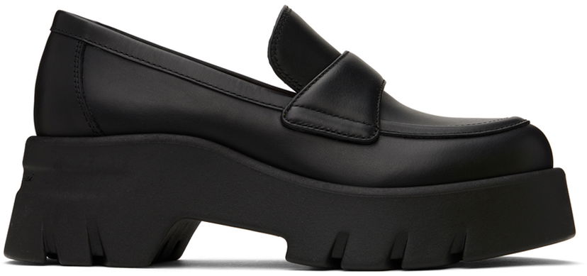 Tenisice i cipele Gianvito Rossi Farren Platform Loafers Crna | G25319.20GOM.CLN