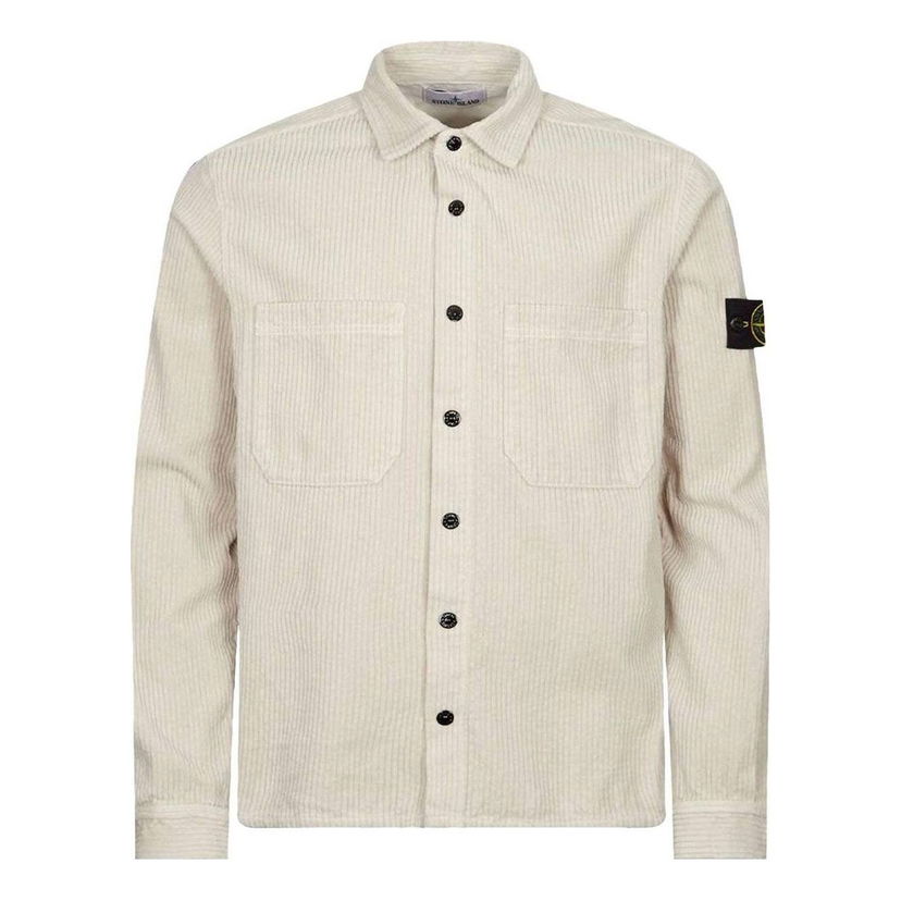 Košulja Stone Island Cord Overshirt Bež | 791511311-V0097