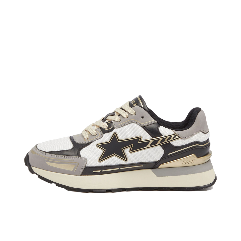 Tenisice i cipele BAPE Roadsta Express Pro "Black & Gold" Crna | 001FWK801318M-BLK