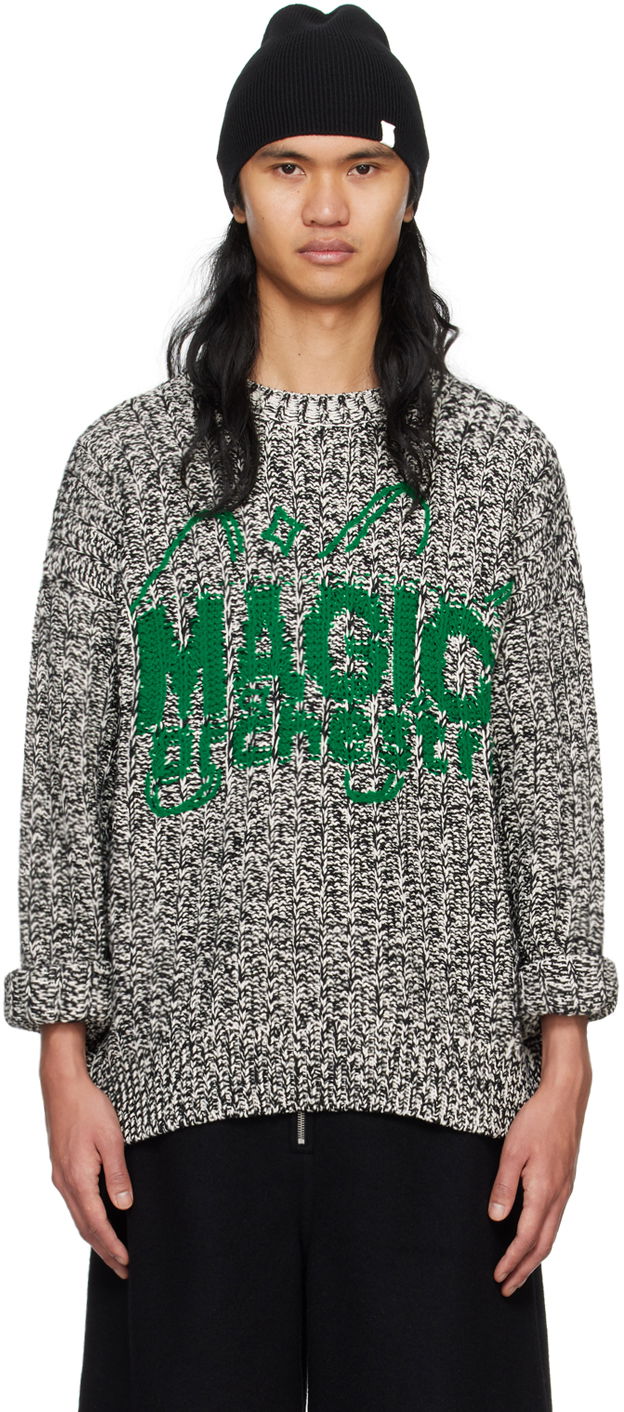 Džemper Jil Sander 'Magic Orchestra' Sweater Siva | J22GP0193_J15388
