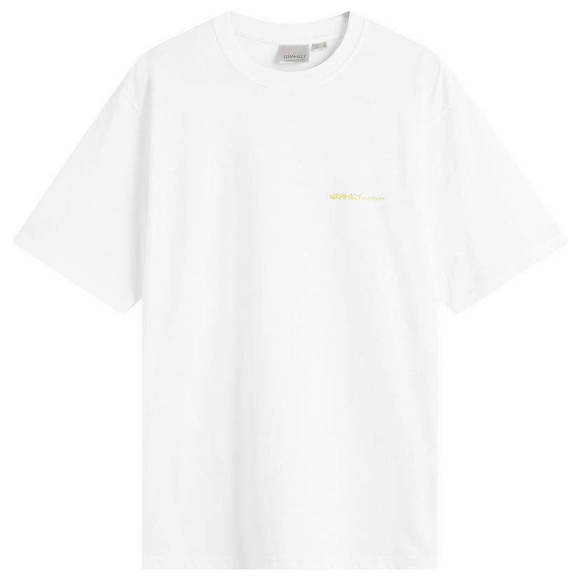 Majica kratkih rukava GRAMICCI Hurricane T-Shirt, Size Small Bijela | G5FU-T082-WHT