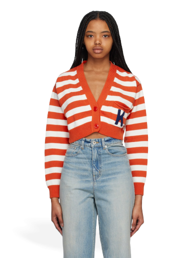 Džemper KENZO Paris Nautical Stripes Narančasta | FD52CA3563CG