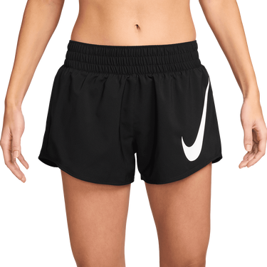 Kratke hlače Nike W NK ONE SWSH HBR DF MR 3IN BR Crna | HV2616-010, 0