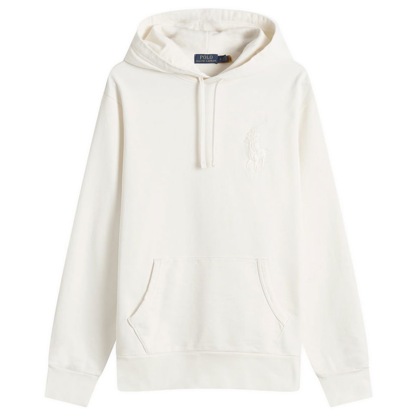Dukserice Polo by Ralph Lauren Big Pony Clubhouse Cream Hoodie Bijela | 710936510003