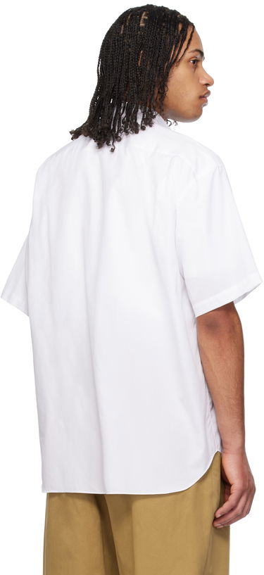 Košulja Comme des Garçons CDG Homme Broad Short Sleeve Cotton Shirt Bijela | HO-B103-051, 2