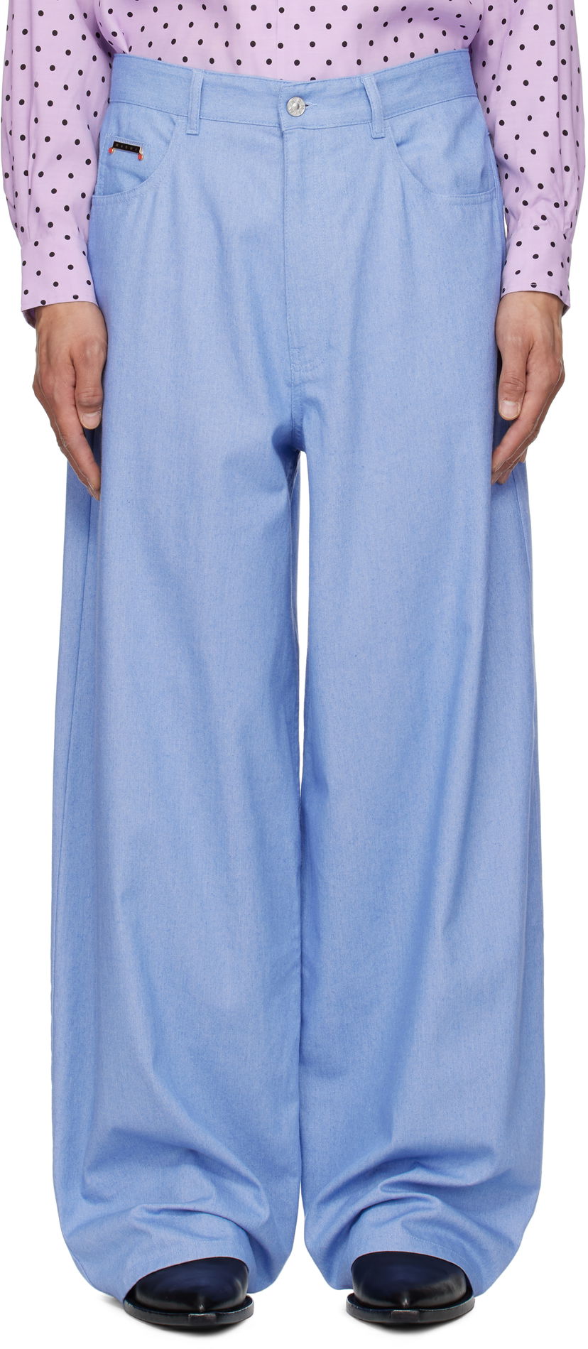 Hlače Marni Marni Light Jeans Plava | PUJU0108A1 UTC476