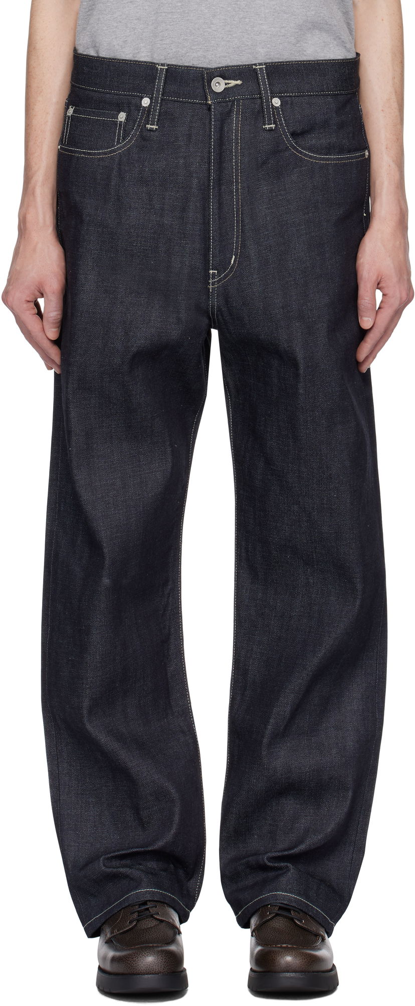 Jeans Neighborhood Neighborhood DP Basic Jeans Plava | 242XBNH-PTM02