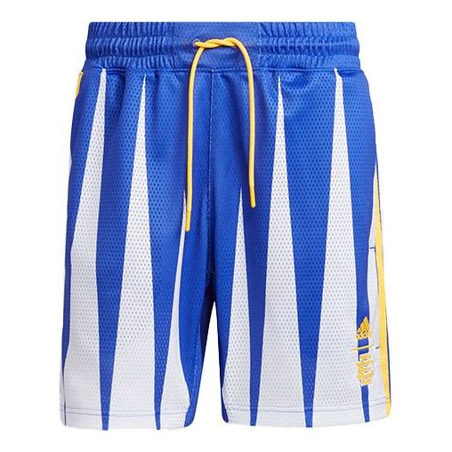 Kratke hlače adidas Originals Eric Emanuel Crossover Mesh Basketball Shorts Plava | H56399
