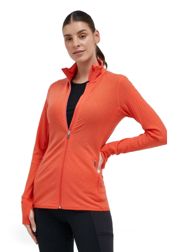 Dukserice Icebreaker Descender Zip Sweatshirt Narančasta | IB1039007291