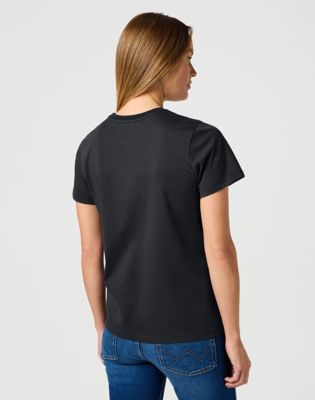 Majica kratkih rukava Wrangler Wrangler Graphic Tee Crna | 112362783:XXL