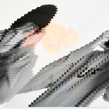 Dukserice HUF Essentials OG Logo Hoodie Siva | PF00099 grey heather, 3