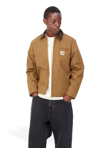 Jakna Carhartt WIP Detroit Jacket "Hamilton Brown / Tobacco rigid" Tamnocrvena | I015264_00S_01