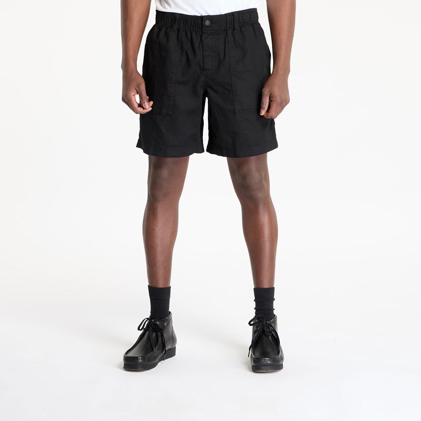 Kratke hlače CALVIN KLEIN Calvin Klein Jeans Linen Shorts Crna | J30J327300 BEH