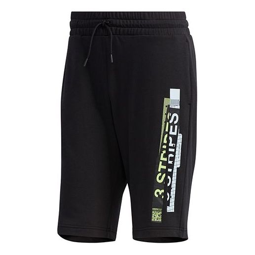Kratke hlače adidas Originals Printing Shorts Crna | FP7299